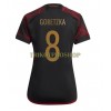 Original Fußballtrikot Deutschland Leon Goretzka 8 Auswärtstrikot WM 2022 Für Damen